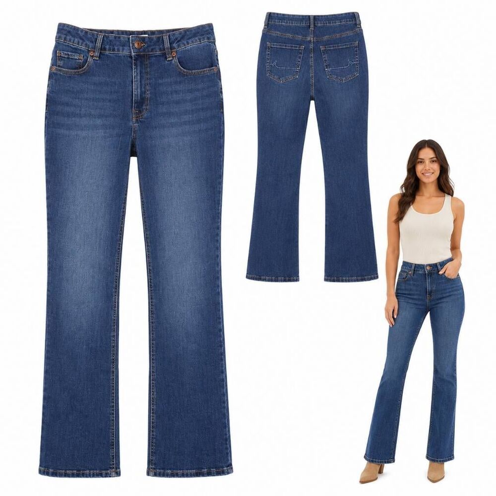 M Jeans Maurices 12 Curvy High Rise Slim Bootcut Jeans